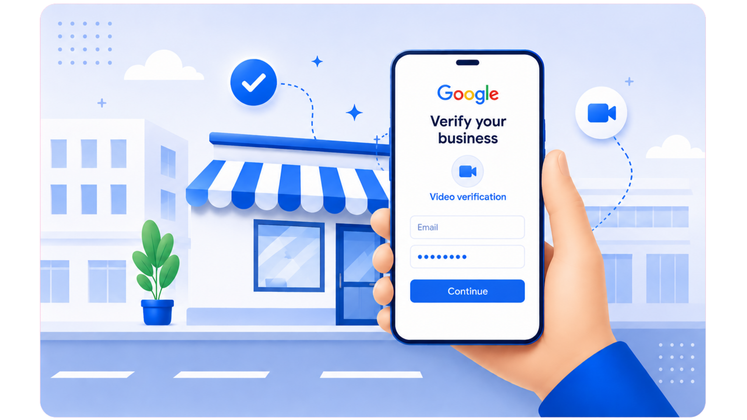 Google Business Profile video verification methods, live video calls, and business evidence requirements
