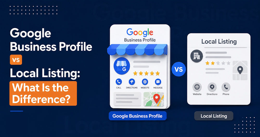 Google Business Profile and Google Maps comparison for business listing management and local search visibility