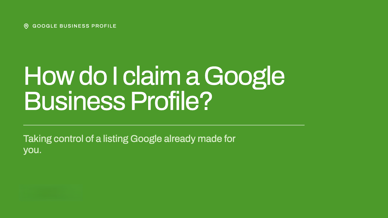 Business owner reviewing Google Business Profile ownership and online listing details